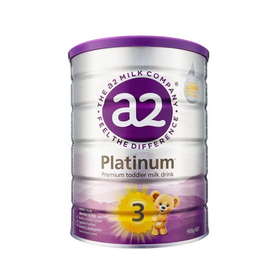 澳洲a2 Platinum 白金版新版 幼儿配方奶粉3段 (1-3岁)900g/罐 新西兰原装进口[效期至27年1月]